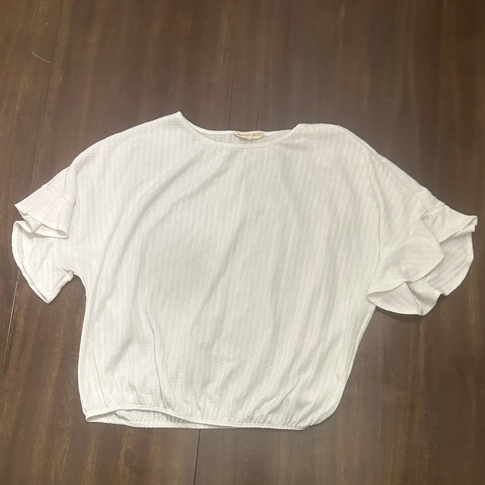 Chic White Women's Blouse